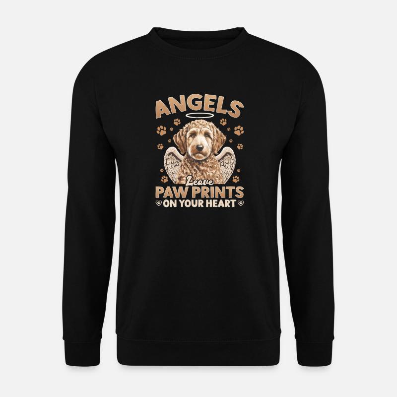 Goldendoodle Dog Breed - Unisex Pullover - Schwarz