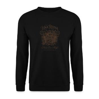 Una Reina Nacio En Mayo Feliz Cumpleanos Birthday - Unisex Pullover - Schwarz - Vorne - Alina (178cm) & Michal (187cm)