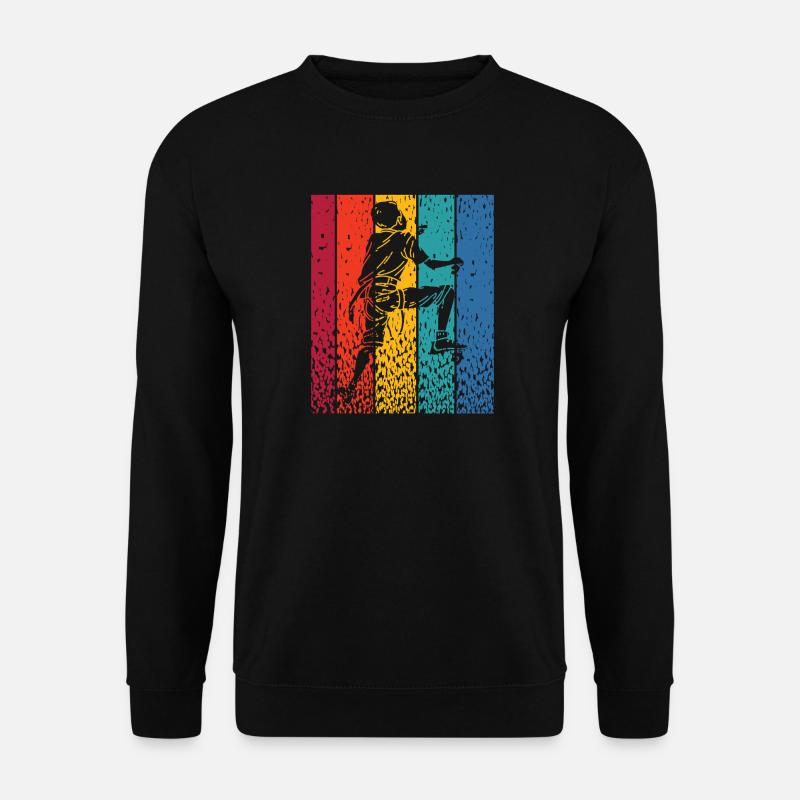 Boulderer Boulder Bouldering - Unisex Sweatshirt - black