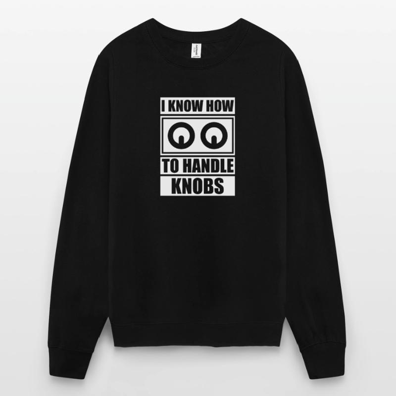 Handle knobs Tontechniker Toningenieur Unisex Pullover