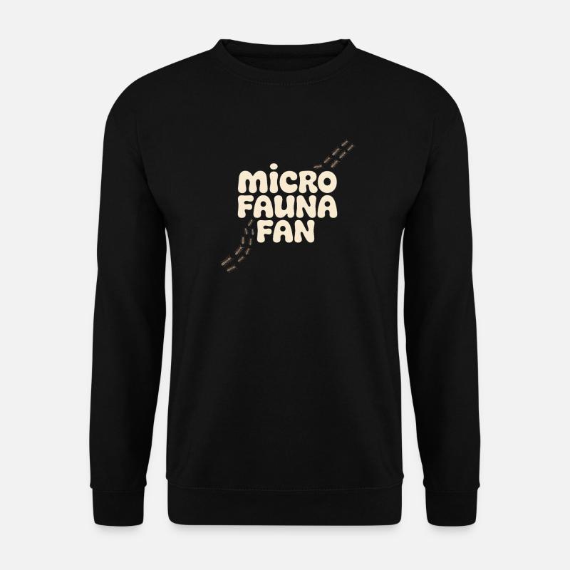 Microfauna Fan | Insects & Small Animals - Unisex Sweatshirt - black