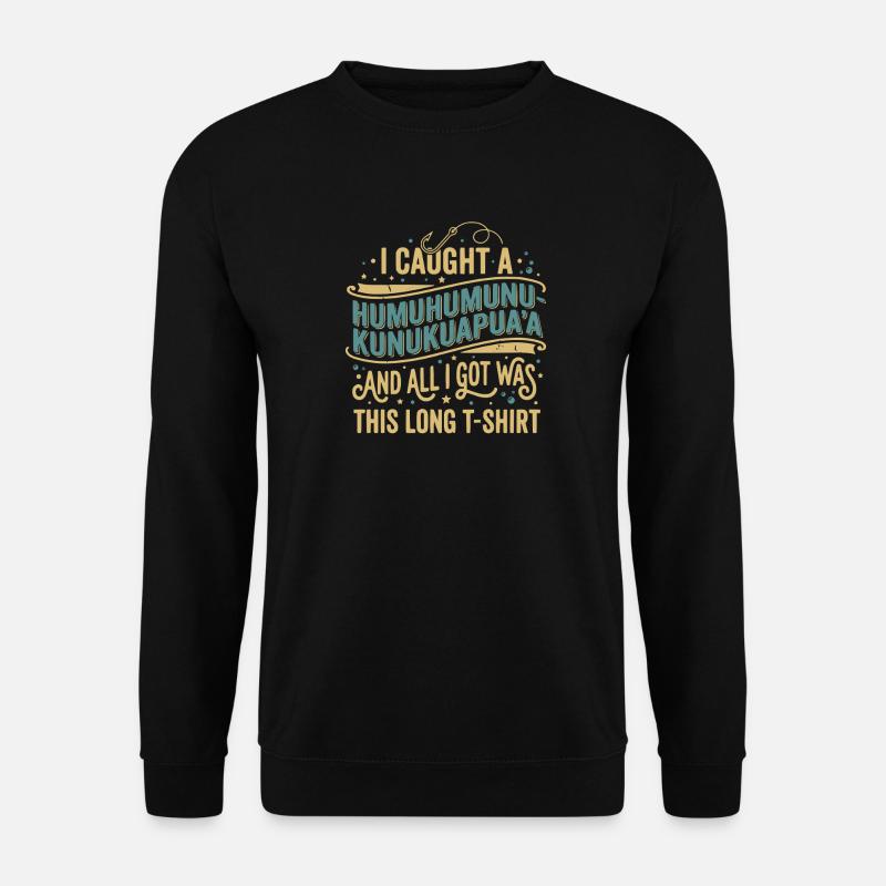 Humuhumunukunukuapua'a Triggerfish Hawaii - Unisex Pullover - Schwarz