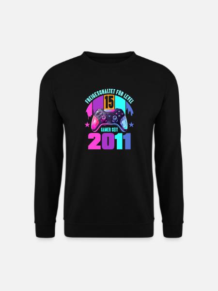15th Birthday Young Girls - Unisex Sweatshirt - black
