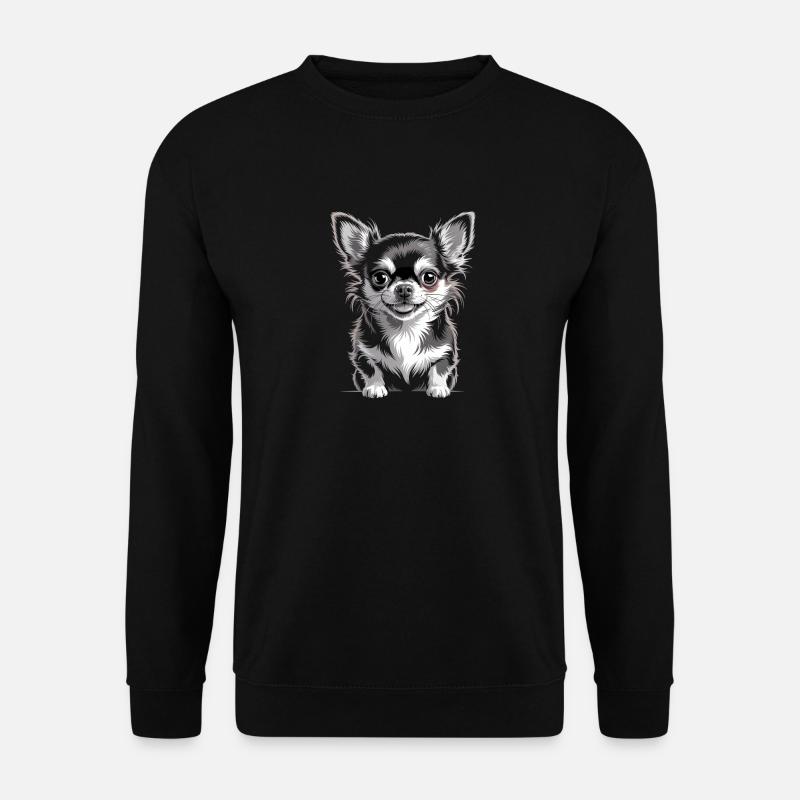 Chihuahua - Unisex Pullover - Schwarz