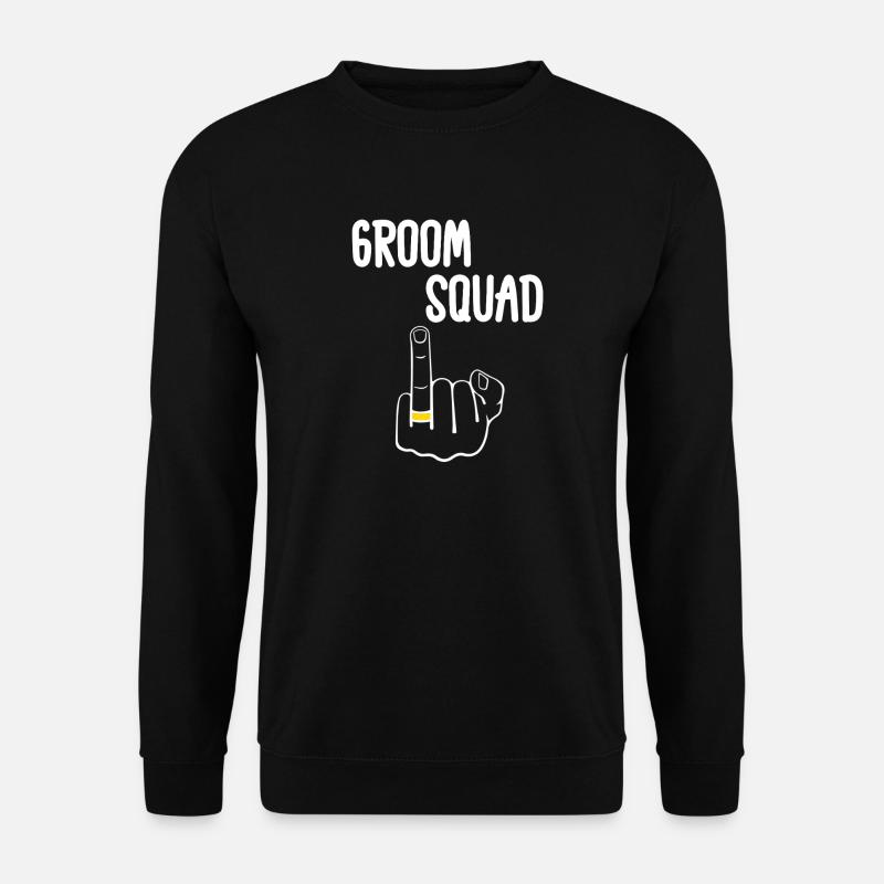 Edgy Groom Squad - Unisex Sweatshirt - black