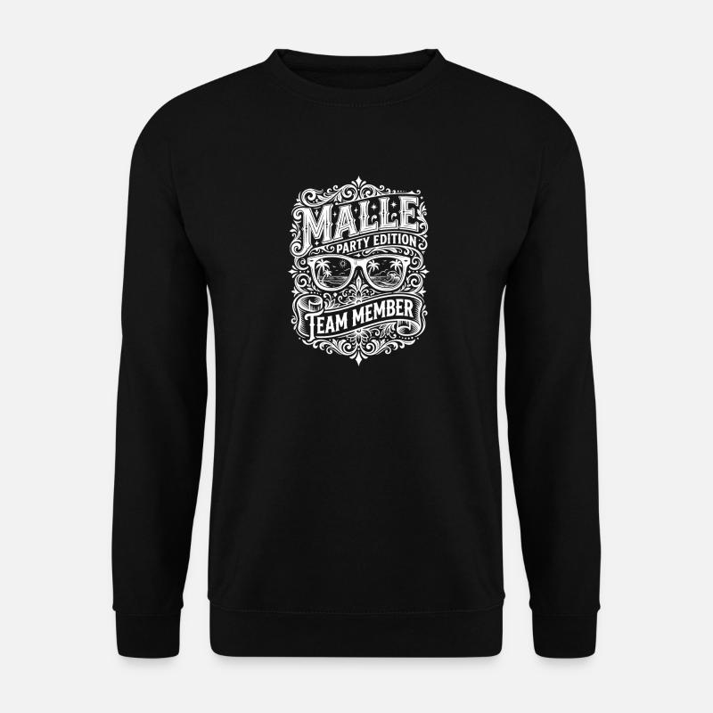 Malle Party Edition - Unisex Pullover - Schwarz