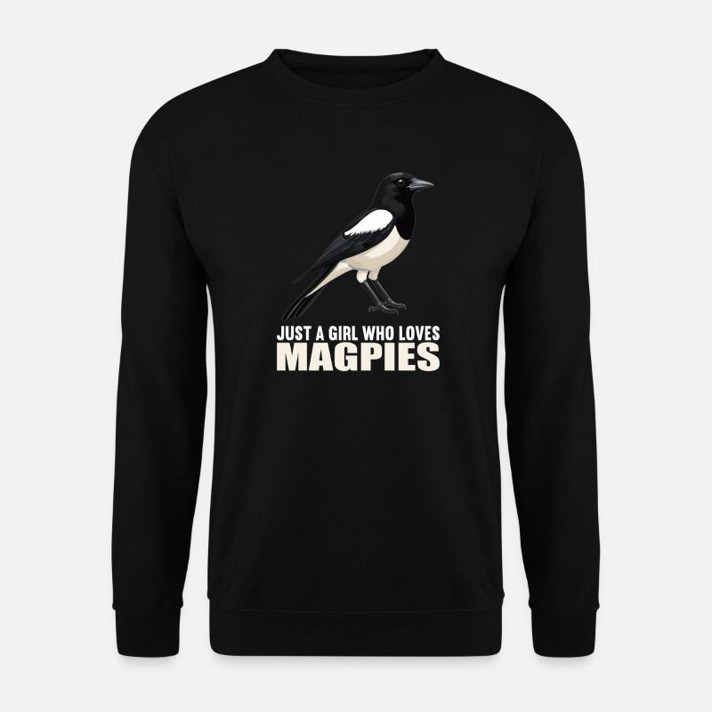 Magpies Magpie - Unisex Sweatshirt - black