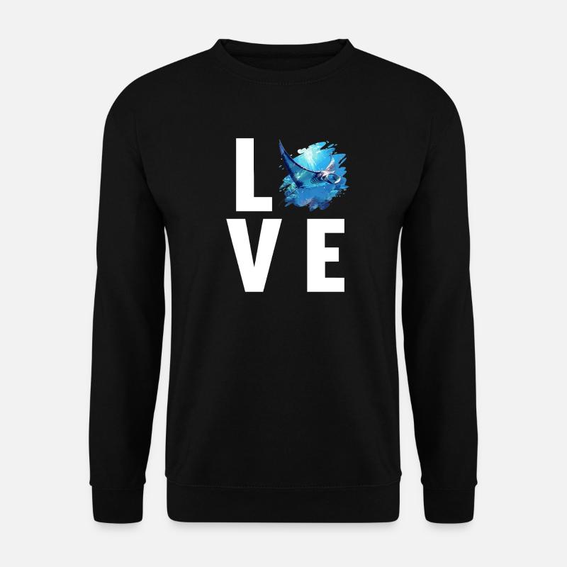 Rays Manta Rays - Unisex Sweatshirt - black