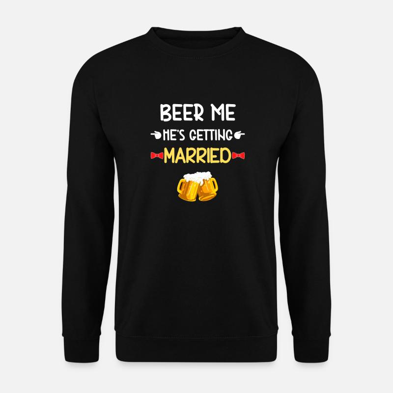 Beer Me Groom Squad - Unisex Sweatshirt - black