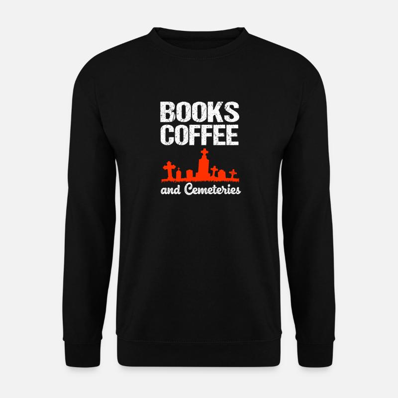 Café funéraire - Sweat-shirt Unisexe - noir