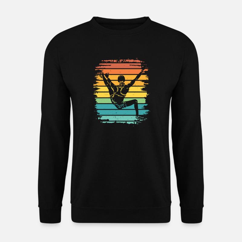 Bloc de bloc de Boulderer - Sweat-shirt Unisexe - noir