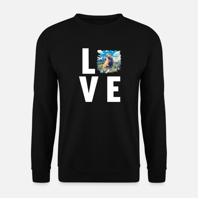 Marmots Groundhog - Unisex Sweatshirt - black
