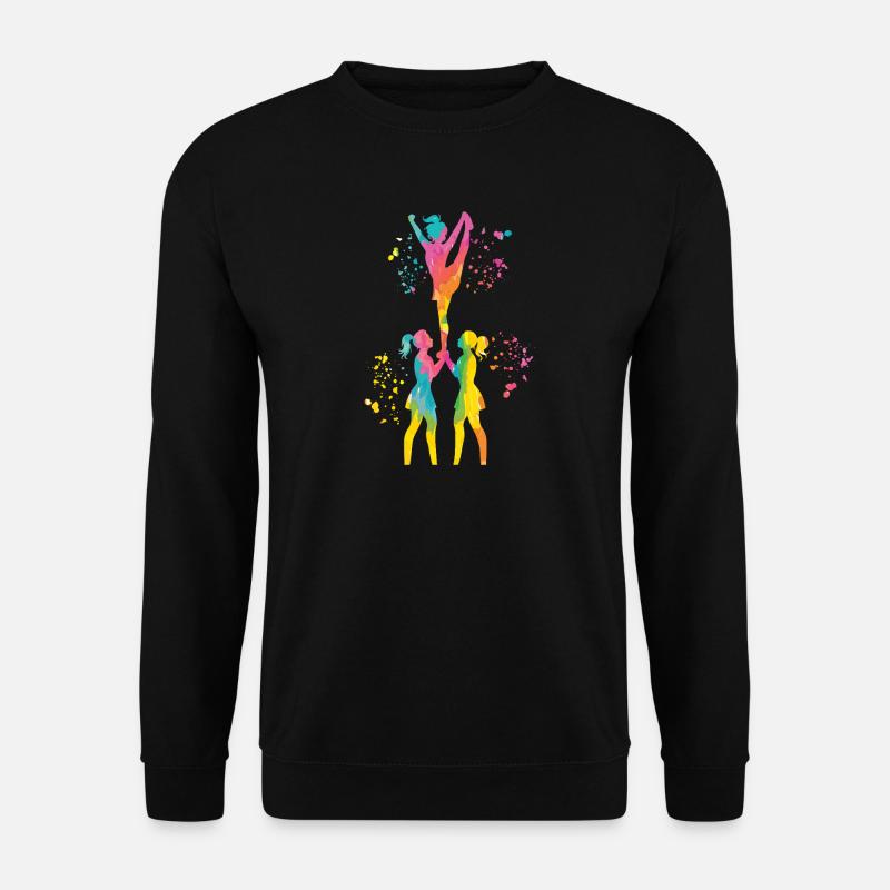 Cheerleader Cheer Mom Cheerleading - Unisex Sweatshirt - black