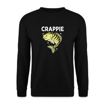 Poisson-perchaud - Sweat-shirt Unisexe - noir - Devant - Alina (178cm) & Michal (187cm)