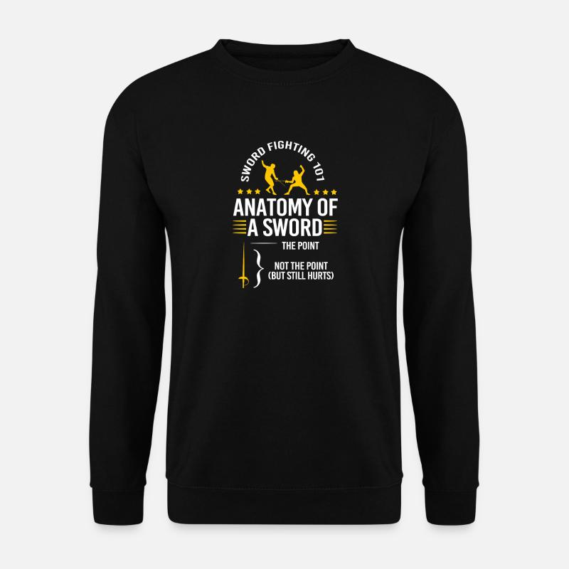 fencing - Unisex Sweatshirt - black