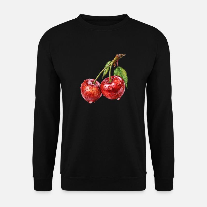 cerise - Sweat-shirt Unisexe - noir
