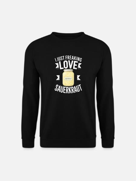 Sauerkraut Sauerkraut German dish gift - Unisex Sweatshirt - black