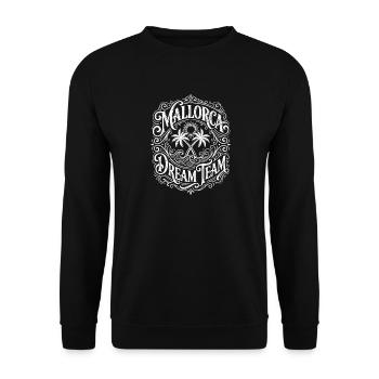 Mallorca Dream Team - Unisex Sweatshirt - black - Front - Alina (178cm) & Michal (187cm)