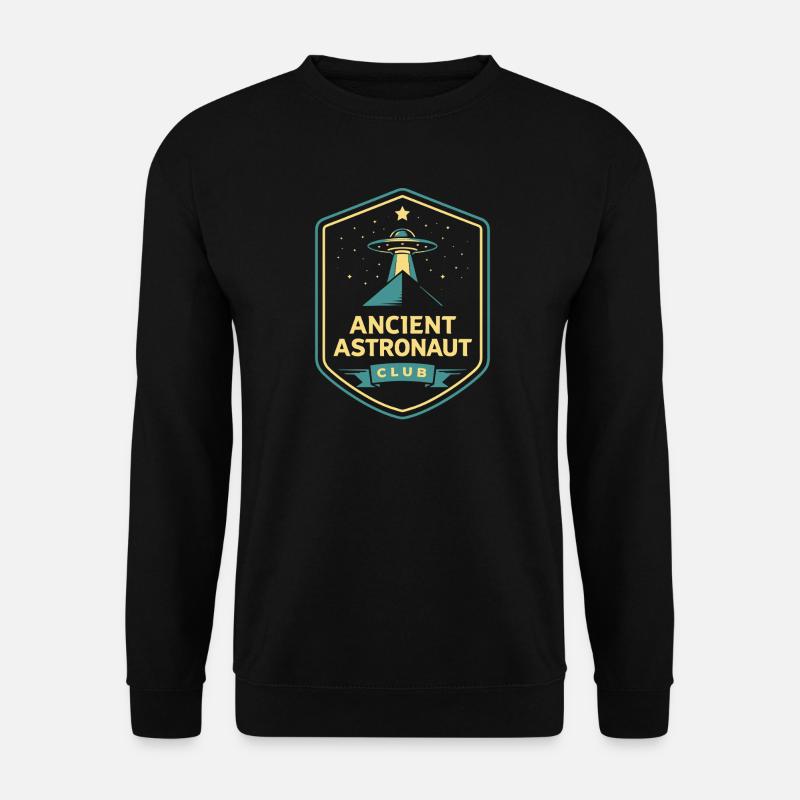 Ancient Astronaut Club - Unisex Pullover - Schwarz