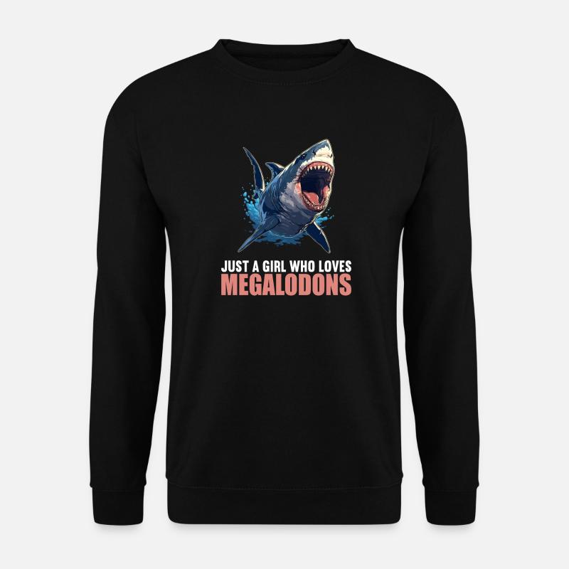 Megalodons Megalodon - Unisex Pullover - Schwarz