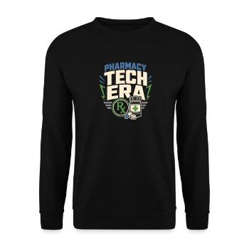 Apothekentechniker Pharmacy Tech Cpht Rx Geschenk - Unisex Pullover - Schwarz - Vorne - Alina (178cm) & Michal (187cm)