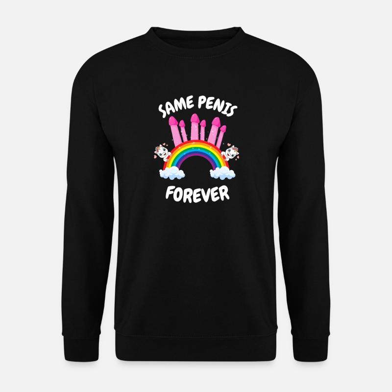 Same Penis Forever Bride - Unisex Sweatshirt - black