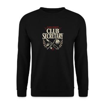Poetcore Poète Poésie Dark Academia Gift - Sweat-shirt Unisexe - noir - Devant - Alina (178cm) & Michal (187cm)