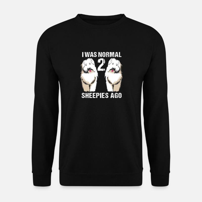 Englischer Schäferhund - Unisex Pullover - Schwarz