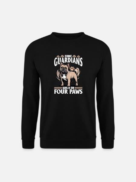 French Bulldog Frenchie Dog Breed - Unisex Sweatshirt - black