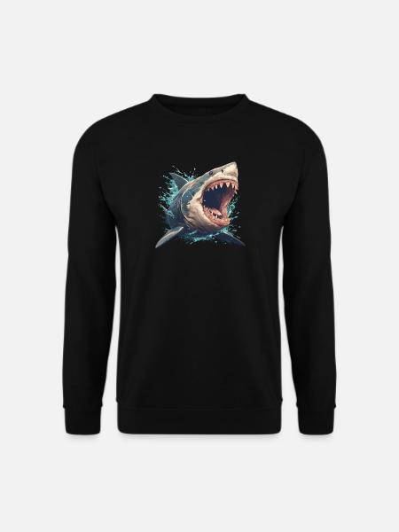 Great White Shark Great White Shark - Unisex Sweatshirt - black