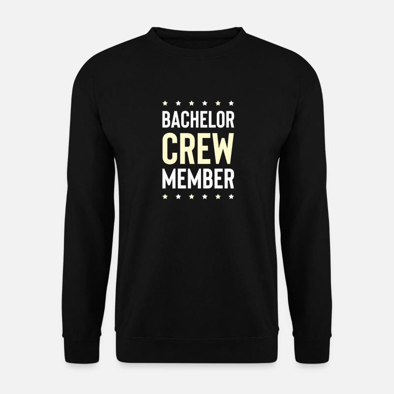 Bachelor Crew - Unisex Sweatshirt - black
