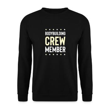 Équipe de culturisme - Sweat-shirt Unisexe - noir - Devant - Alina (178cm) & Michal (187cm)