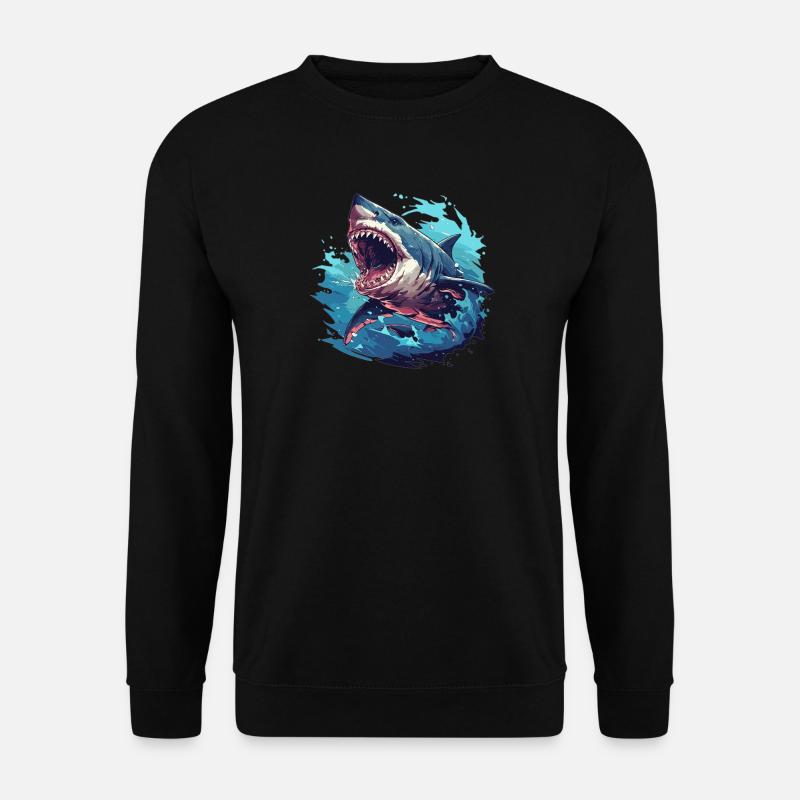 Haie Hai - Unisex Pullover - Schwarz