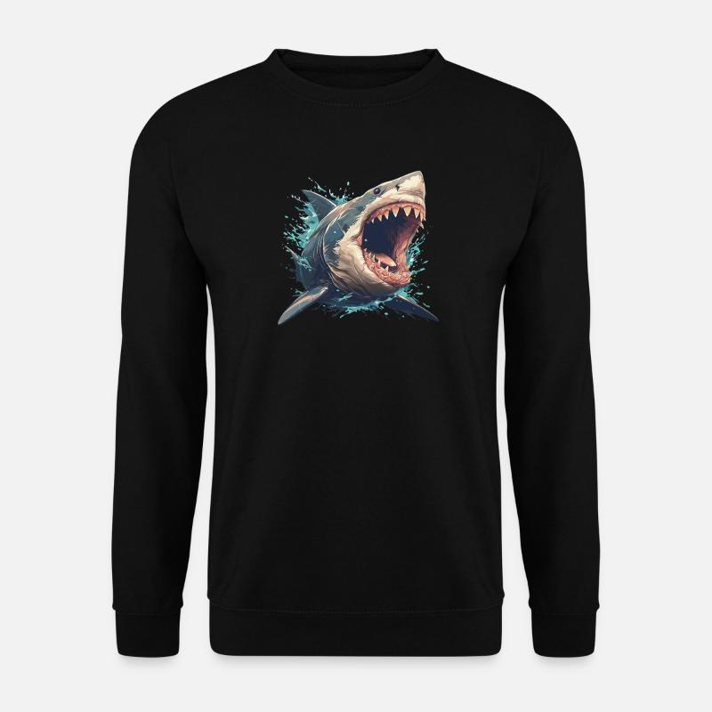Haie Hai - Unisex Pullover - Schwarz