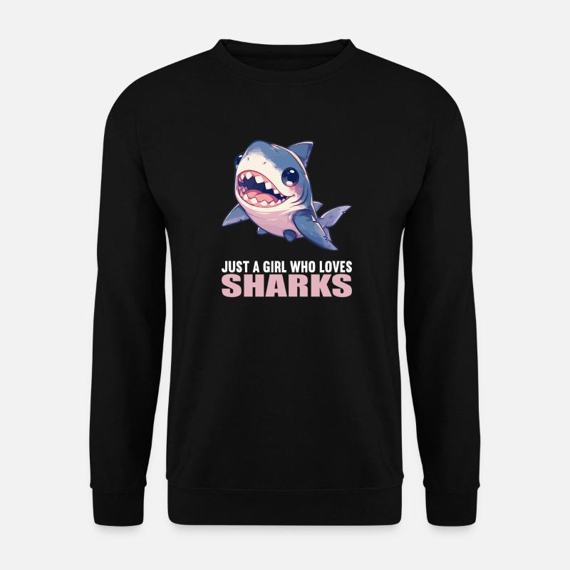 Haie Hai - Unisex Pullover - Schwarz