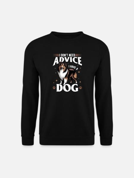 Shetland Sheepdog Sheltie Dog Breed - Unisex Sweatshirt - black