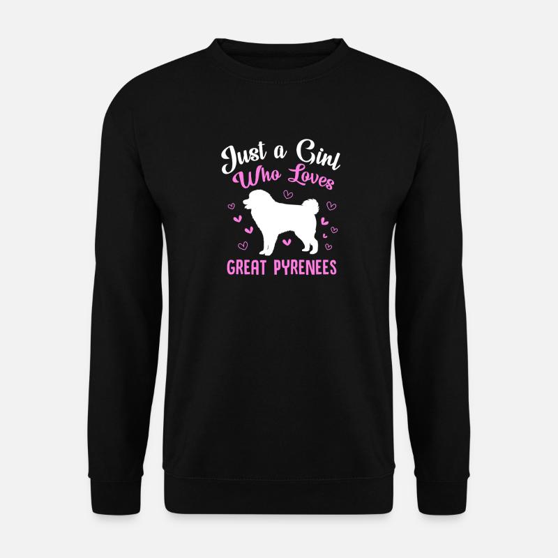 Pyrenean Dog - Unisex Sweatshirt - black