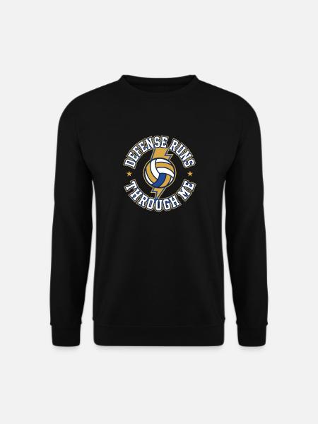 Joueuse spécialisée défensive du líbo-ball - Sweat-shirt Unisexe - noir