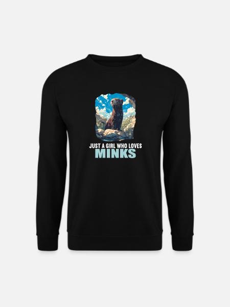 Nerze Nerz - Unisex Pullover - Schwarz