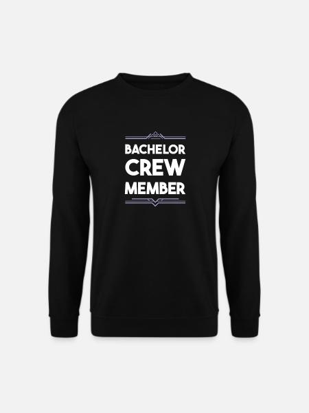 Équipage Bachelor - Sweat-shirt Unisexe - noir