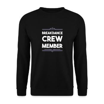 Équipe de breakdance - Sweat-shirt Unisexe - noir - Devant - Alina (178cm) & Michal (187cm)