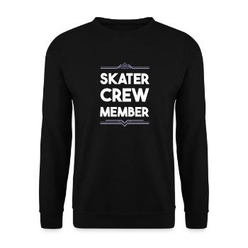 Équipe de patineurs - Sweat-shirt Unisexe - noir - Devant - Alina (178cm) & Michal (187cm)