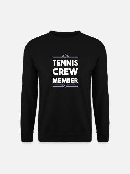 Équipe de tennis - Sweat-shirt Unisexe - noir
