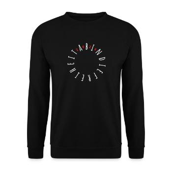 Départ vers la liberté 2026 - Abitur - Cadeau - Sweat-shirt Unisexe - noir - Devant - Alina (178cm) & Michal (187cm)