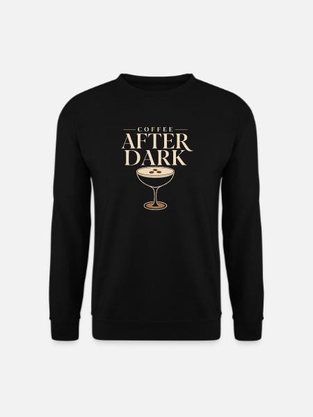 Espresso martini social club cocktail gift - Unisex Sweatshirt - black