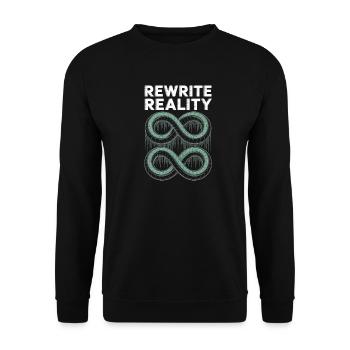 Programmers – Coding Developers & Computer Scientists - Unisex Sweatshirt - black - Front - Alina (178cm) & Michal (187cm)