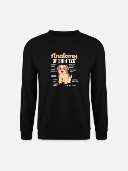 Shih Tzu - Sweat-shirt Unisexe - noir
