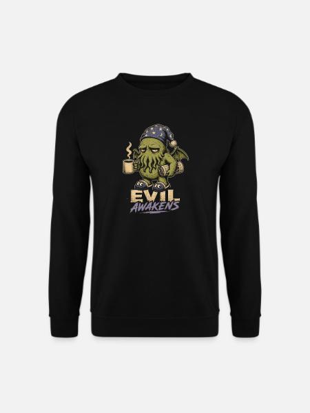 Evil Awakens: Cosmic Coffee - Unisex Sweatshirt - black