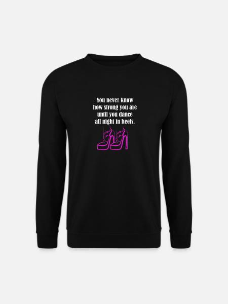 Waltz Couple Dance - Unisex Sweatshirt - black