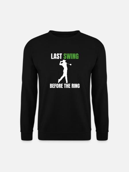 Golf-Junggesellenabschied - Unisex Pullover - Schwarz